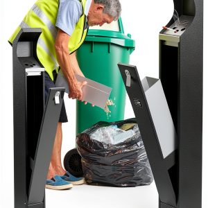 Commercial Smoking Receptacle Guanpin Modern Black-0