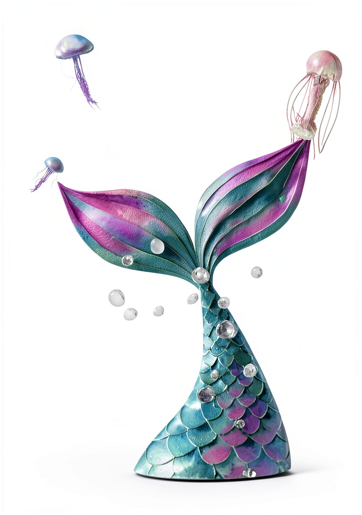 Child reading Hey Sup Bye Mermaid Stories Collection on a Kindle device, colorful mermaid illustration visible