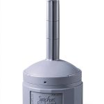 Justrite Commercial Smoking Receptacle Gray Plastic-0