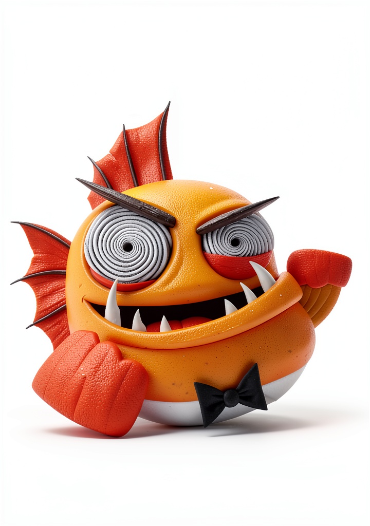 My Big Fat Zombie Goldfish Kindle book cover on a tablet