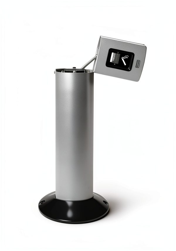 Rubbermaid Commercial Smoking Receptacle Metal Weatherproof-2