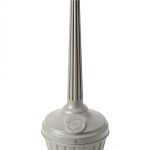Commercial Zone Beige Plastic Smoking Receptacle-0