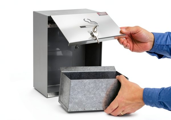 Stainless Steel Smoking Receptacle Global-3