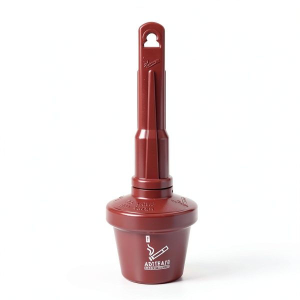 VILBLE Outdoor Ashtray Brown 4 Pack-3