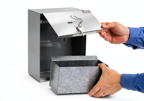 Stainless Steel Smoking Receptacle Global-6