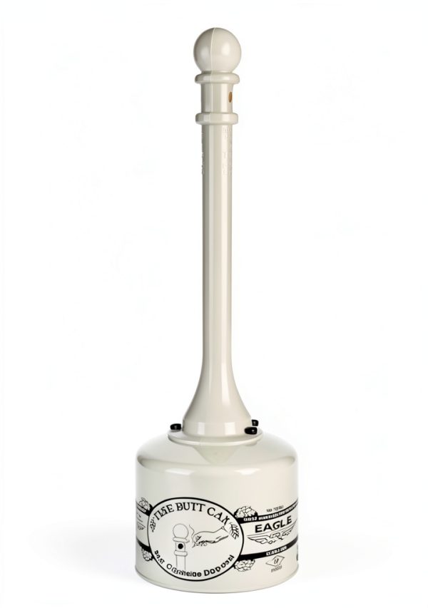 Eagle Manufacturing Galvanized Steel Ashtray-2