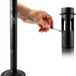 Dreamillo Metal Outdoor Ashtray for Smoking-0