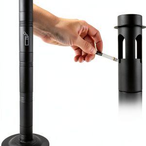 Dreamillo Metal Outdoor Ashtray for Smoking-0