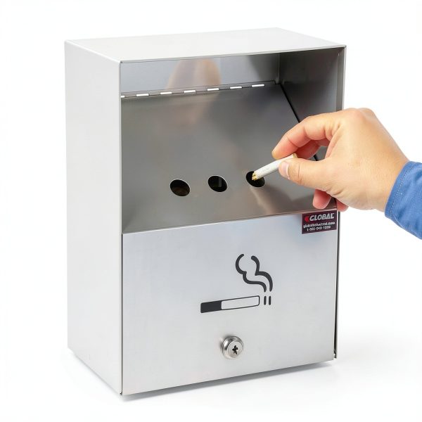 Stainless Steel Smoking Receptacle Global-1