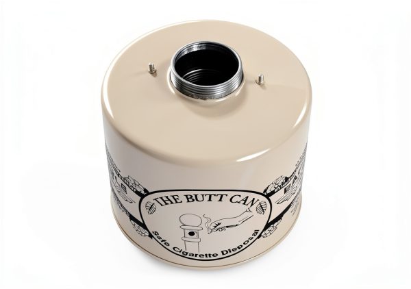 Eagle Manufacturing Galvanized Steel Ashtray-4