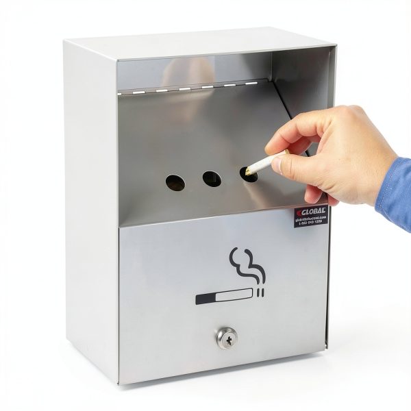 Stainless Steel Smoking Receptacle Global-5