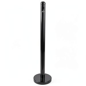 Ashtray Pole American Metalcraft Stainless Steel-0