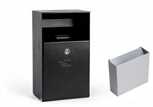 Galvanized Sheet Outdoor Cigarette Butt Receptacle Generic-1
