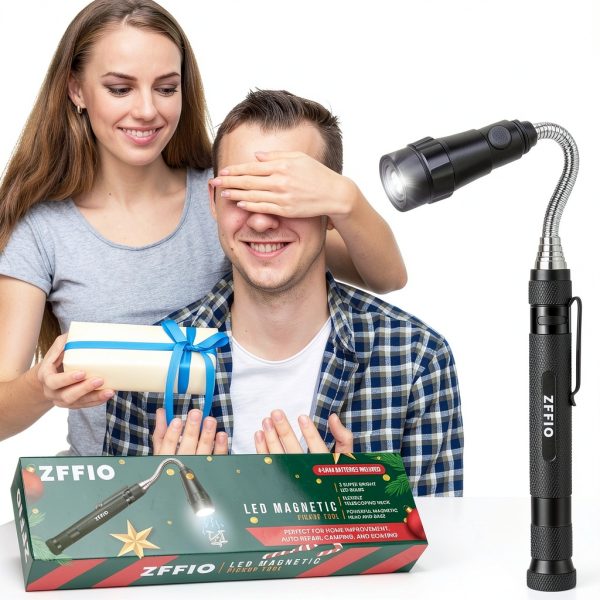 ZFFIO Magnetic Pickup Tool 22‑Inch Telescoping Grabber for Men Gifts-1