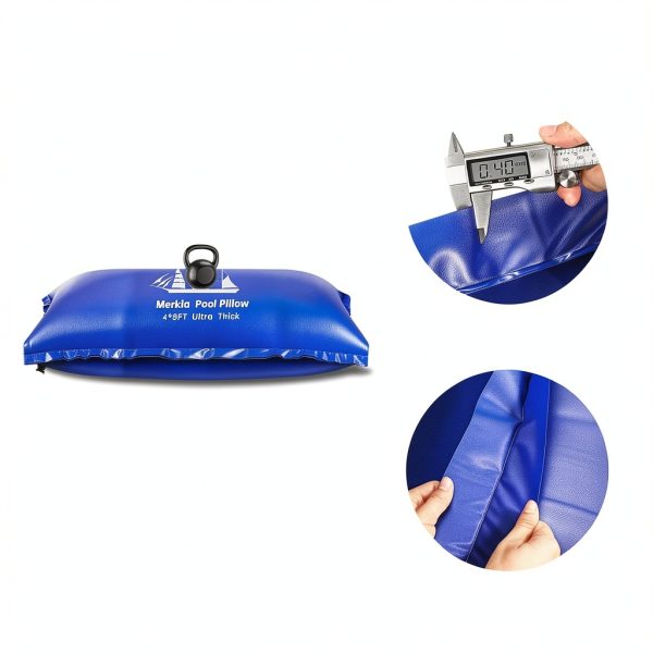 Pool Pillows for Above Ground Pool，4 x 8Ft, Winterize Pool Closing Kit Winter Pool Cover Pillow, Ultra Thick & Durable Resistant 0.4mm PVC Material Air Pillow for Winterizing-4