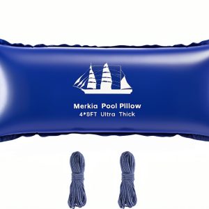 Pool Pillows for Above Ground Pool，4 x 8Ft, Winterize Pool Closing Kit Winter Pool Cover Pillow, Ultra Thick & Durable Resistant 0.4mm PVC Material Air Pillow for Winterizing-0