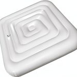 Inflatable Hot Tub Cover Compatible with Most of Our Spa Hot Tub Range Energy Saving Lid for Outdoor Inflatable Hot Tub for Foldable Protective Rain Overflow Cover-0