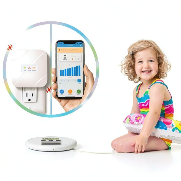 WiFi Pool Alarm, Zuomeng Solar Wave Pool Alarm with Optimal Sensitivity, Remote Control by App, Dual Alarming via Device & App, Offering Extra Protection for Your Child and Pet-6