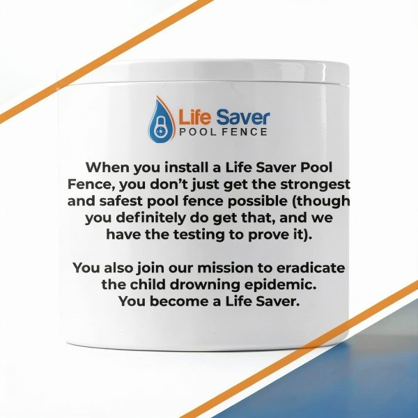 Pool Fence DIY by Life Saver Fencing Section Kit, 4 x 12-Feet, Black-8