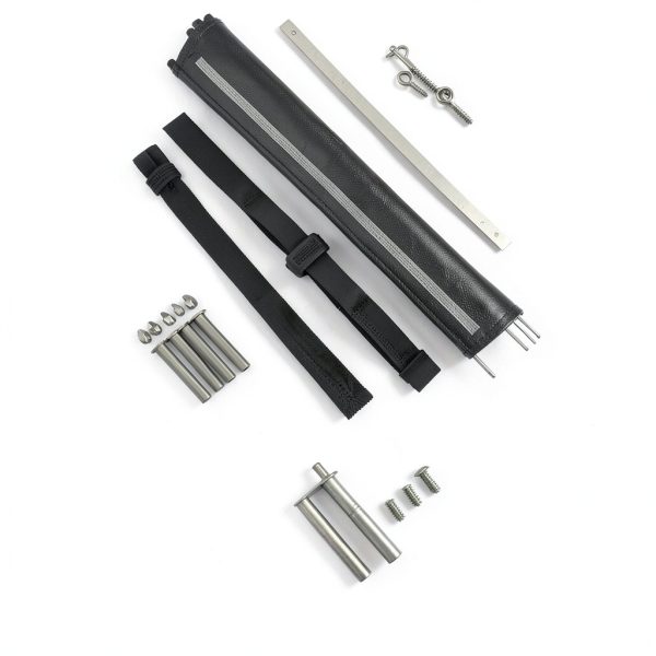 Pool Fence DIY by Life Saver Fencing Section Kit, 4 x 12-Feet, Black-2
