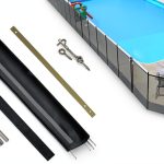 Pool Fence DIY by Life Saver Fencing Section Kit, 4 x 12-Feet, Black-0