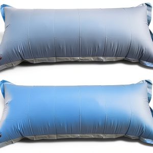 Robelle 4 ft. x 8 ft. 2-Pack Heavy Duty Pool Pillow for Winterizing Above Ground Pools, .22 MM Thick Vinyl, Reinforced Grommets, Winter Pool Pillow-0